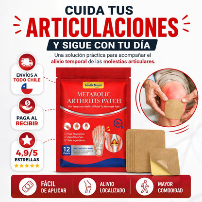 Metabolic Arthritis Patch – Parches de Confort Articular