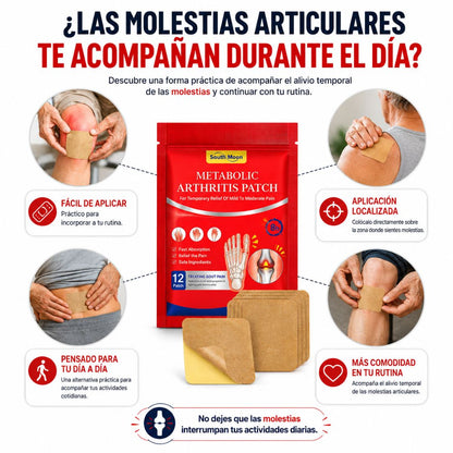 Metabolic Arthritis Patch – Parches de Confort Articular