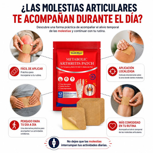 Metabolic Arthritis Patch – Parches de Confort Articular